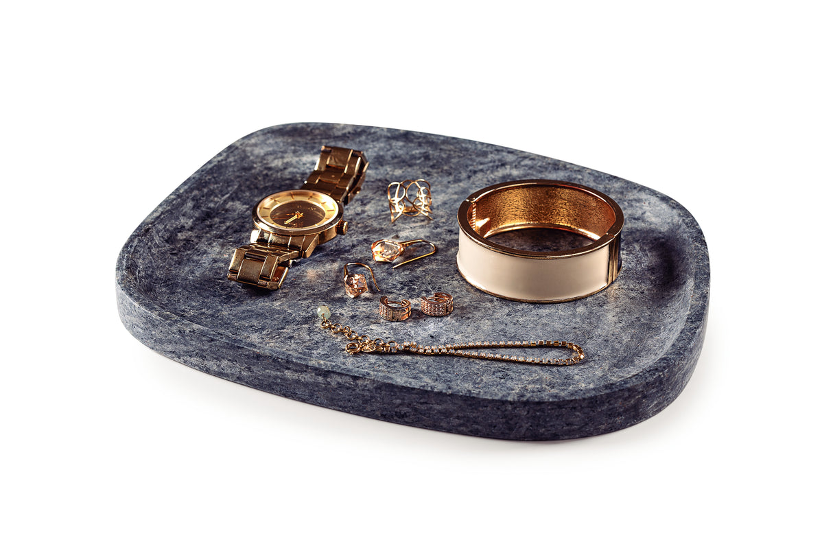 Plato de Piedra Concreta 24 x 20 cm