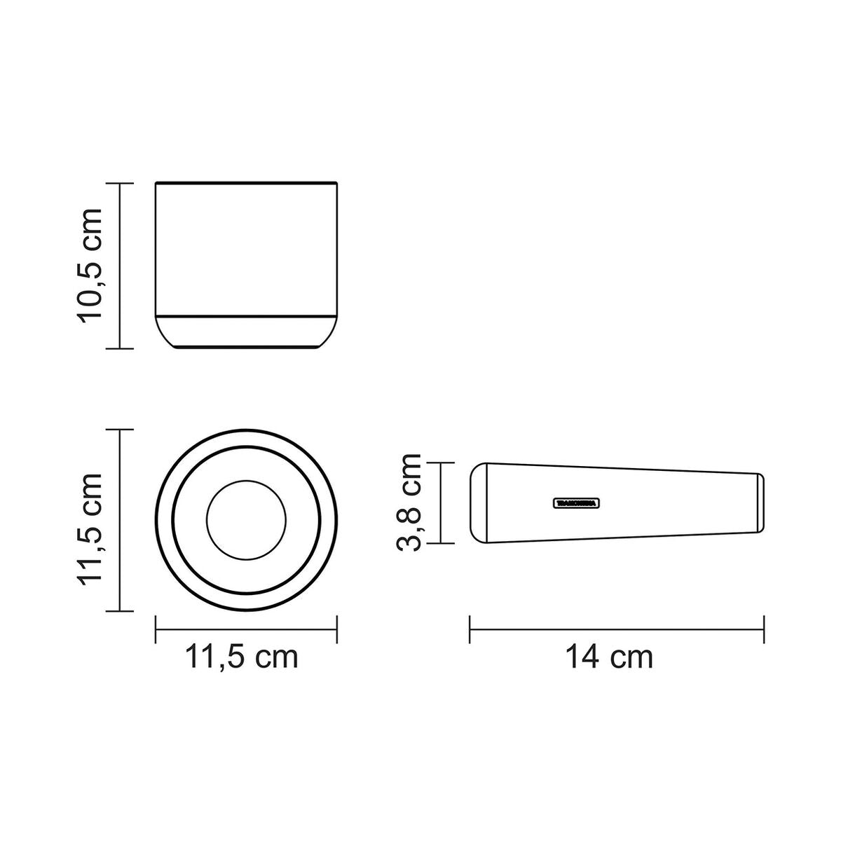 MORTERO DE PIEDRA Ø 12CM - Concreta