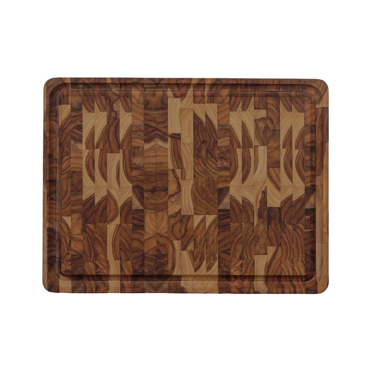 Tabla de Madera Teca Churrasco Premium 50 x 38 cm