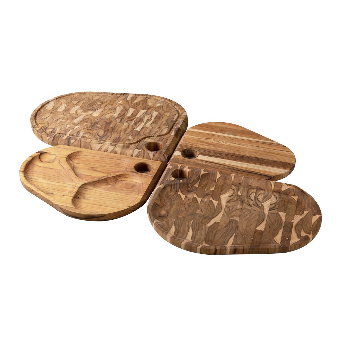 Tabla de Teca Servicio y Presentación 32 x 24 x 2,5 cm Folium