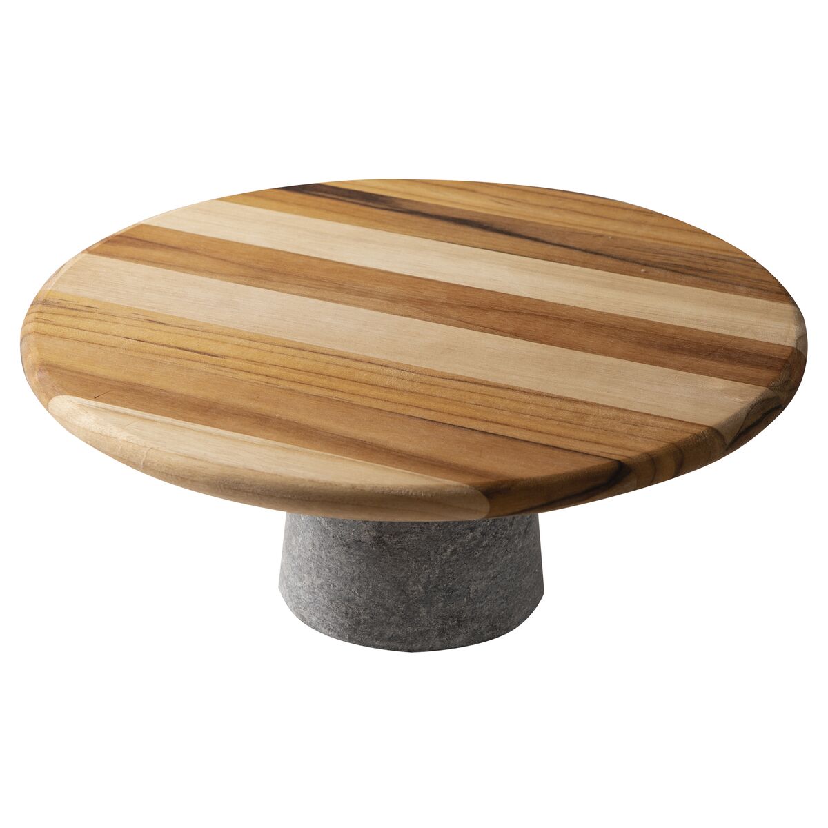 TABLA PRESENTACIÓN MADERA DE TECA C/BASE 32X13CM - PROVENCE