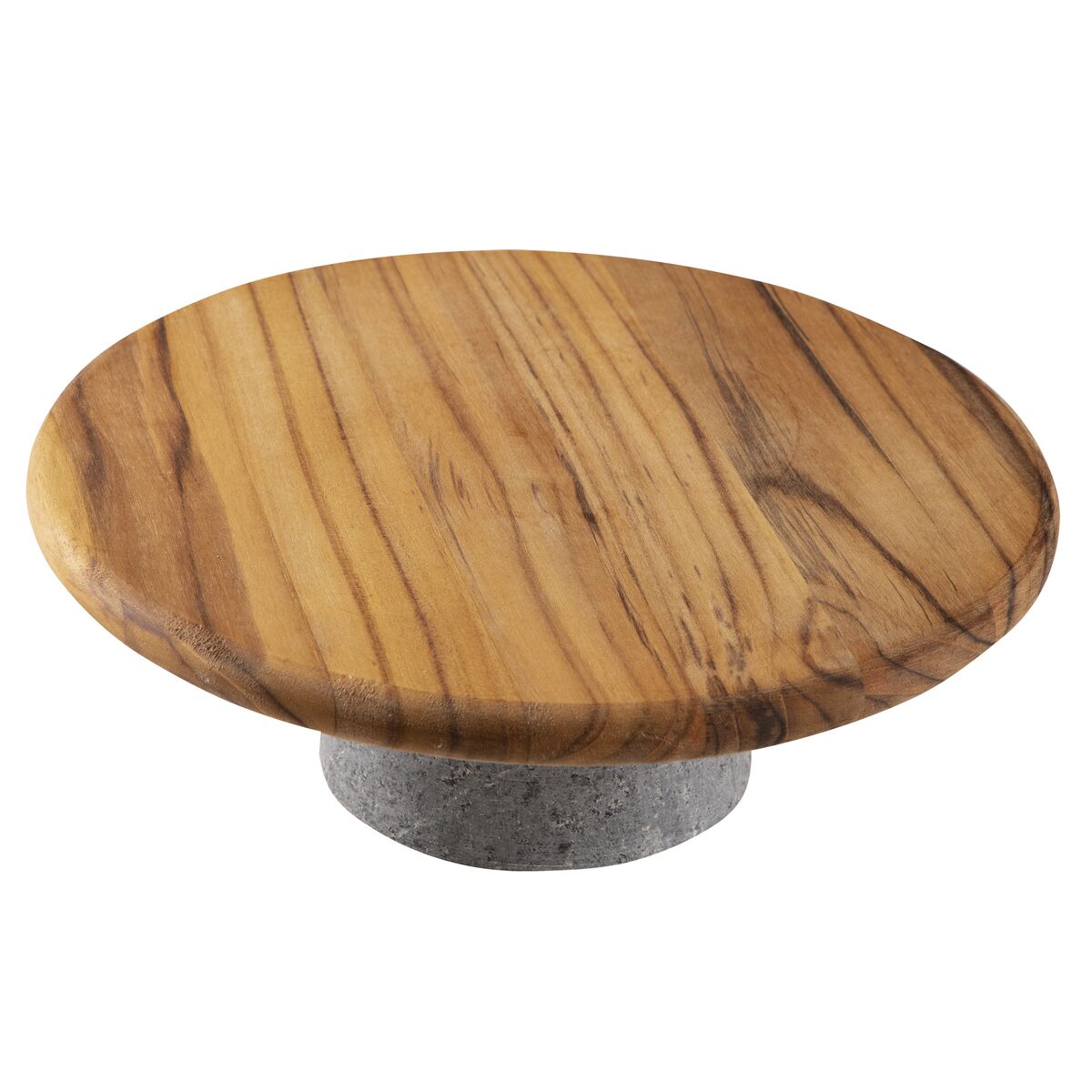 TABLA PRESENTACIÓN MADERA DE TECA C/BASE 26x9CM - PROVENCE