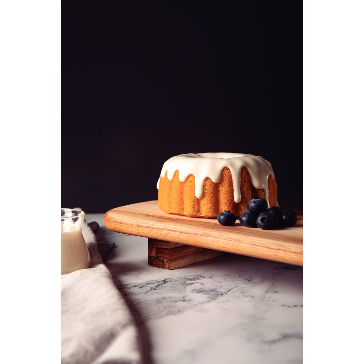 TABLA DE TECA PARA SERVICIO Y PRESENTACION 50X18X5CM - PROVENCE