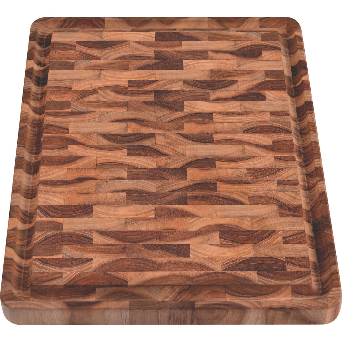 TABLA DE TECA PARA PRESENTACION Y CORTE 45 X 34 X 3CM - CHURRASCO ESSENCIAL