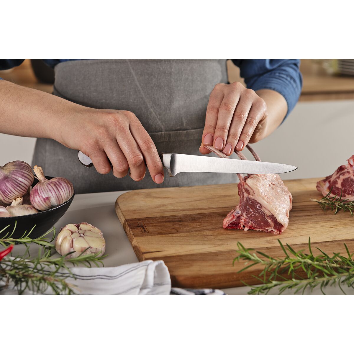 Cuchillo Deshuesar Century Wood NSF 15,5 cm - Tramontina