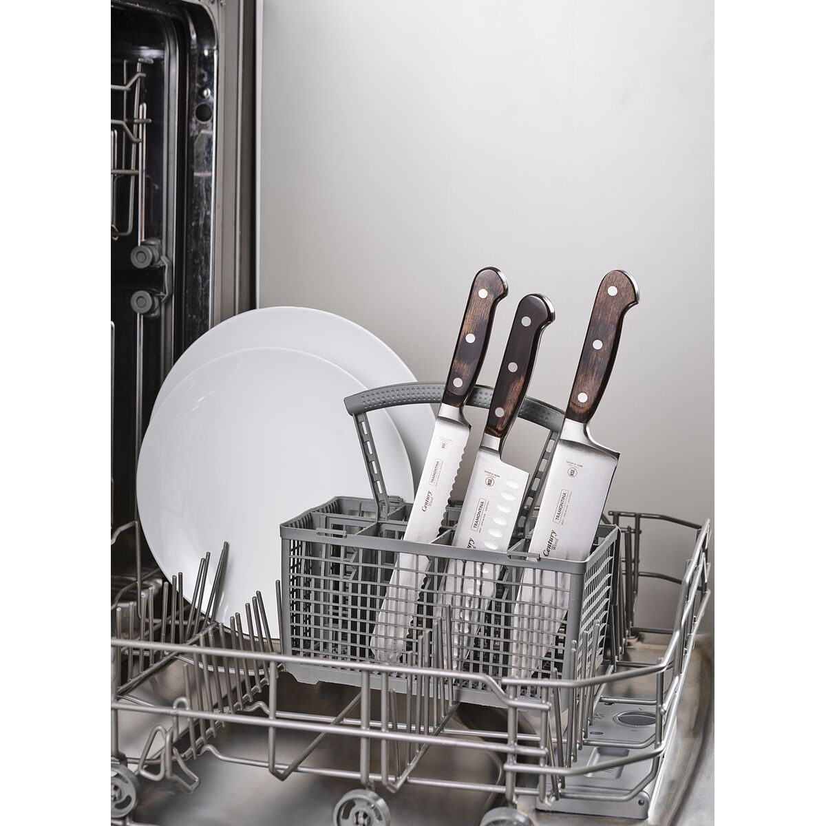 Cuchillo Pan Century Wood NSF 20,5 cm - Tramontina