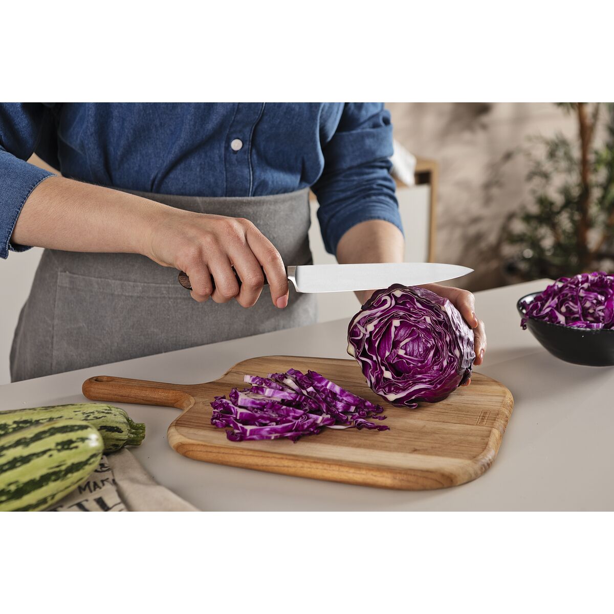 Cuchillo Trinchante Century Wood NSF 16 cm - Tramontina