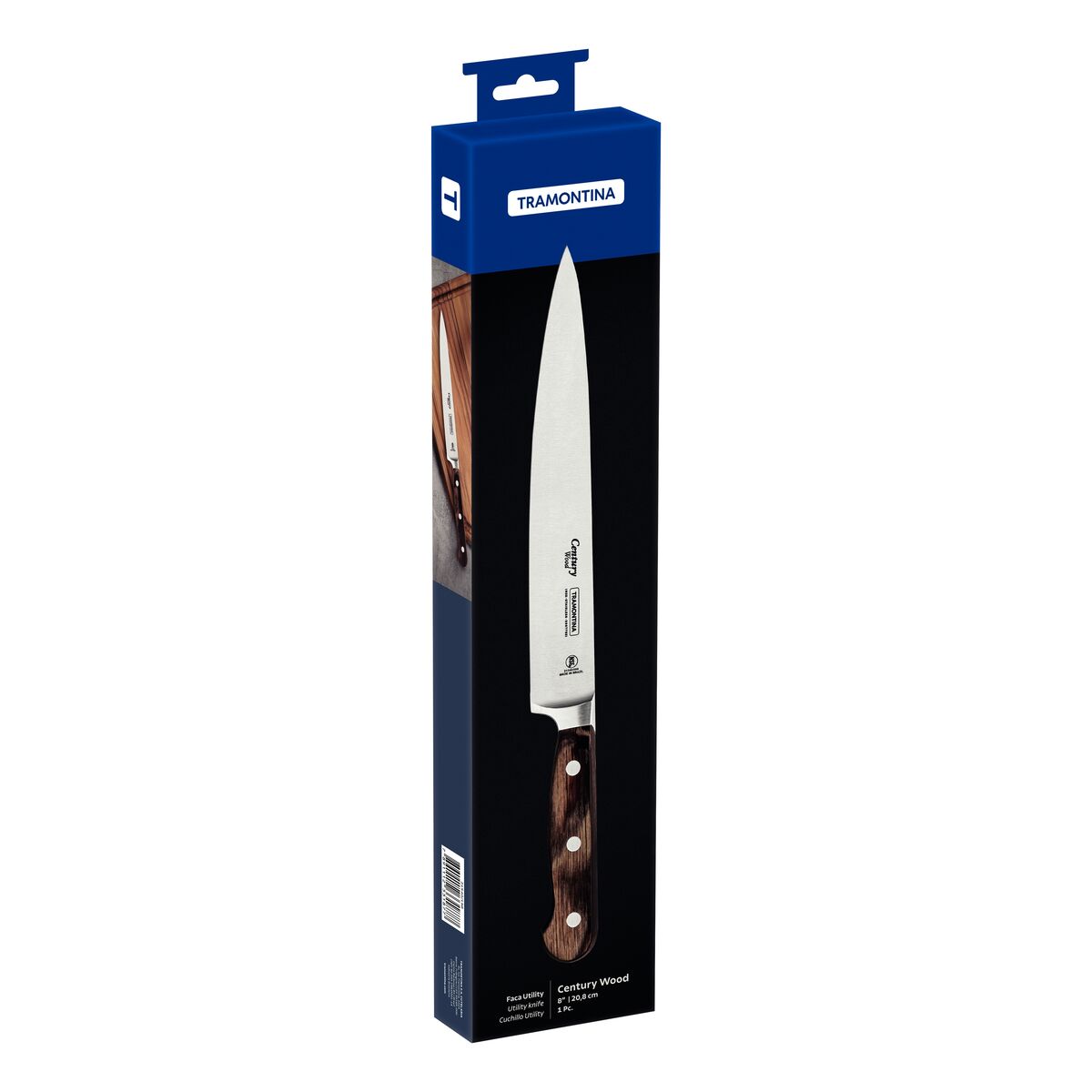 Cuchillo Trinchante Century Wood 21 cm Tramontina