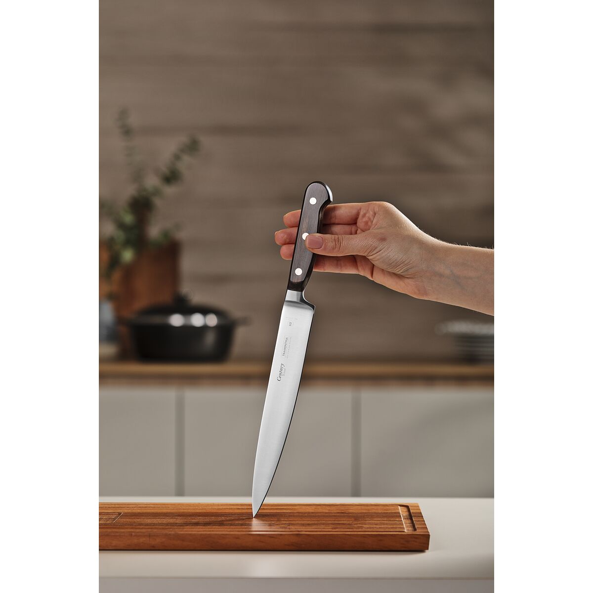 Cuchillo Trinchante Century Wood 21 cm Tramontina
