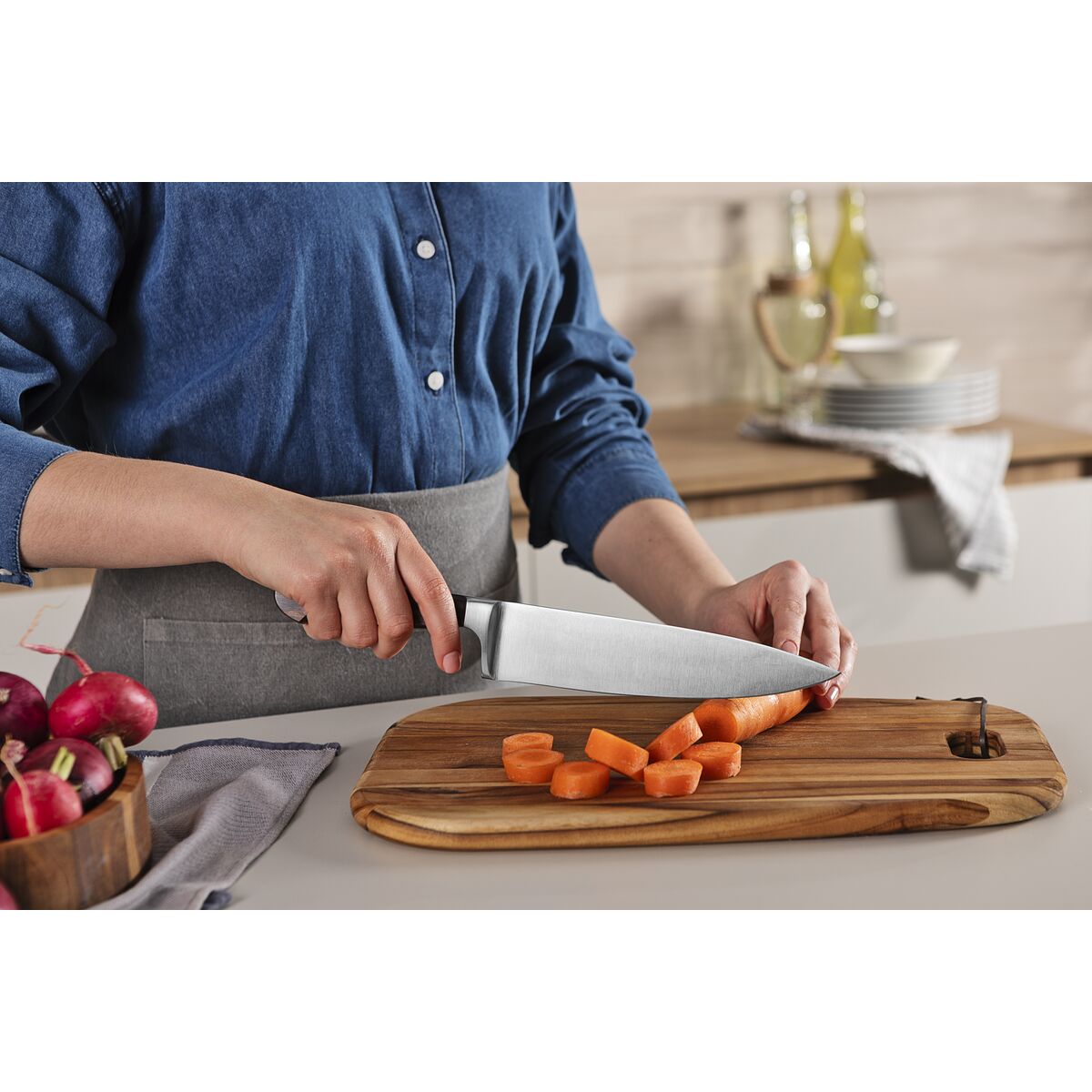 20,5 cm de faca - Wood NSF Wood NSF