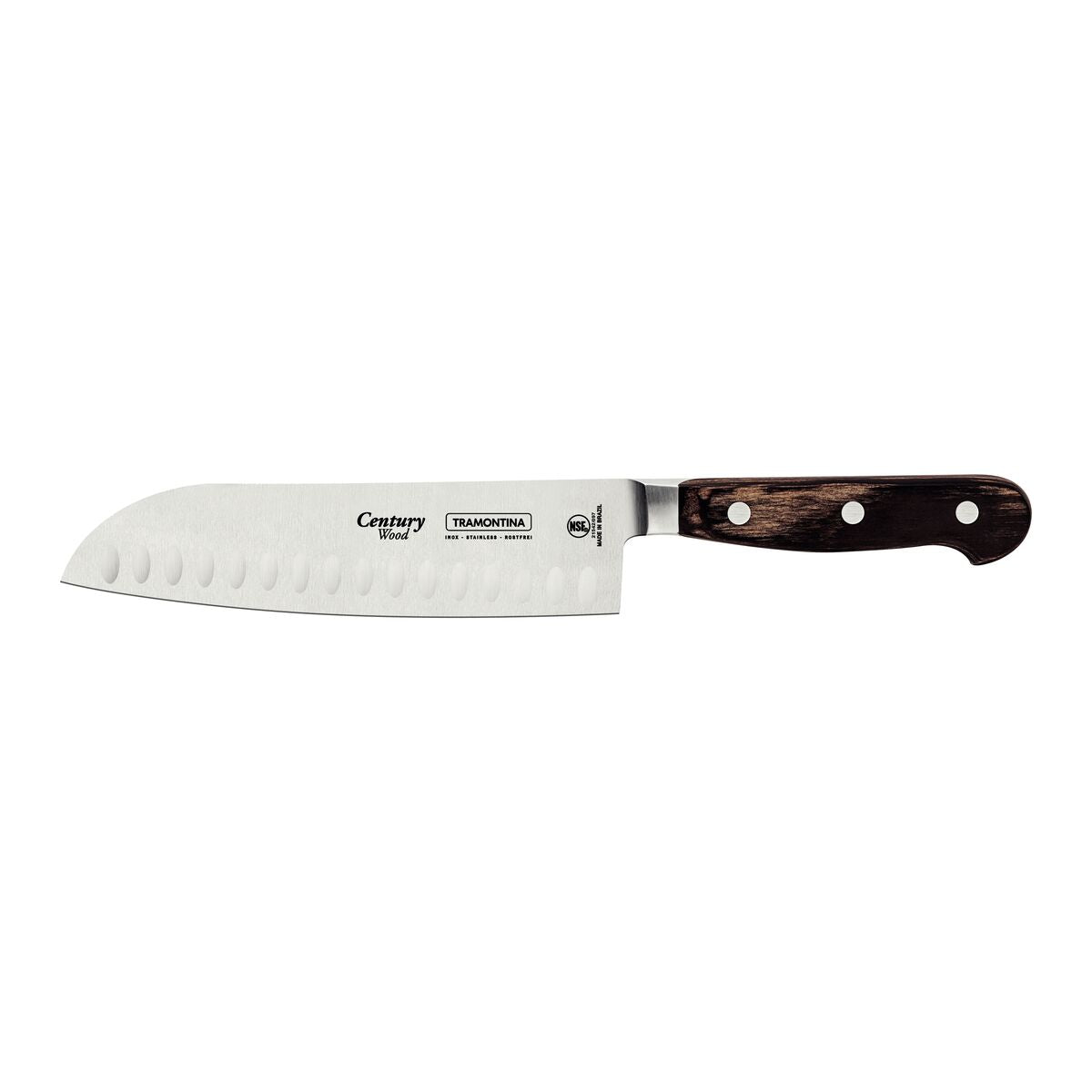 Cuchillo Santoku Century Wood NSF 18 cm Tramontina