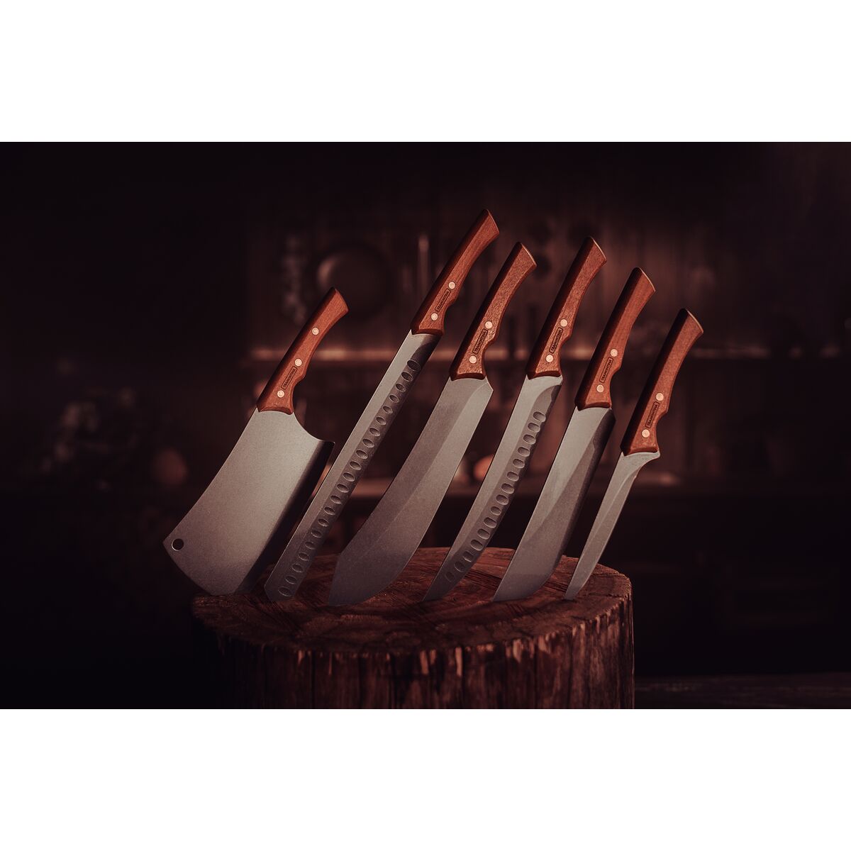 CUCHILLO PARA CARNE 25CM - BLACK COLLECTION FSC