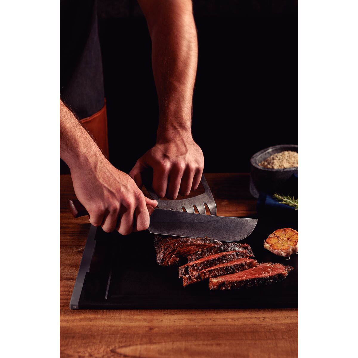 CUCHILLO PARA CARNE 20CM - BLACK COLLECTION FSC