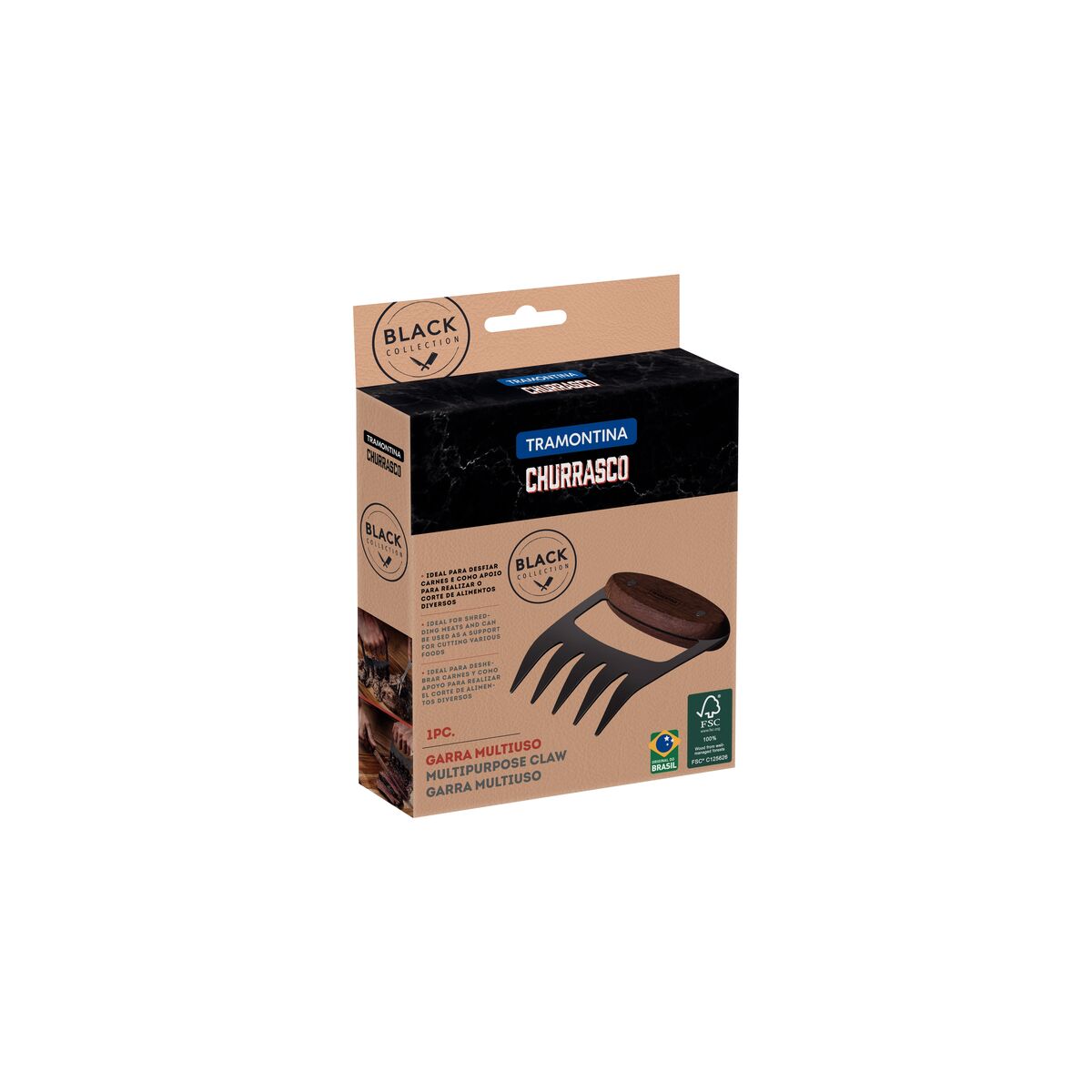 GARRA MULTIUSO - BLACK COLLECTION FSC