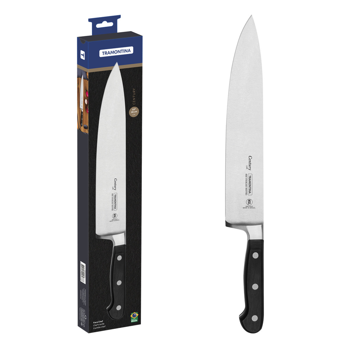 Cuchillo Cocinero Century NSF 26 cm Tramontina