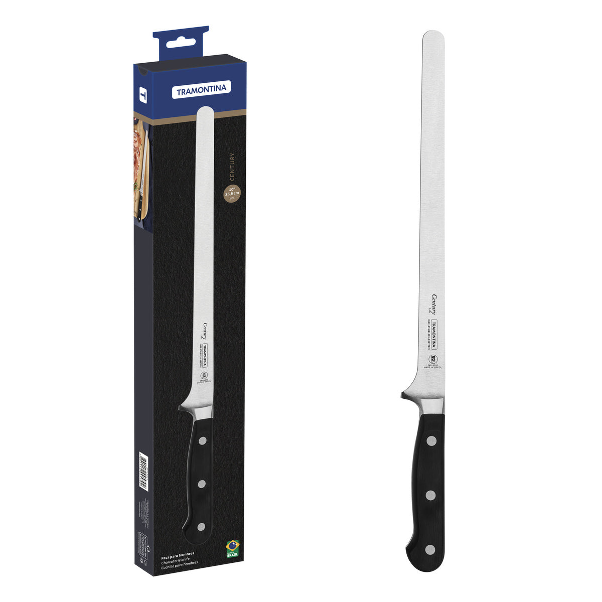 Cuchillo Jamonero Century NSF 25,5 cm Tramontina