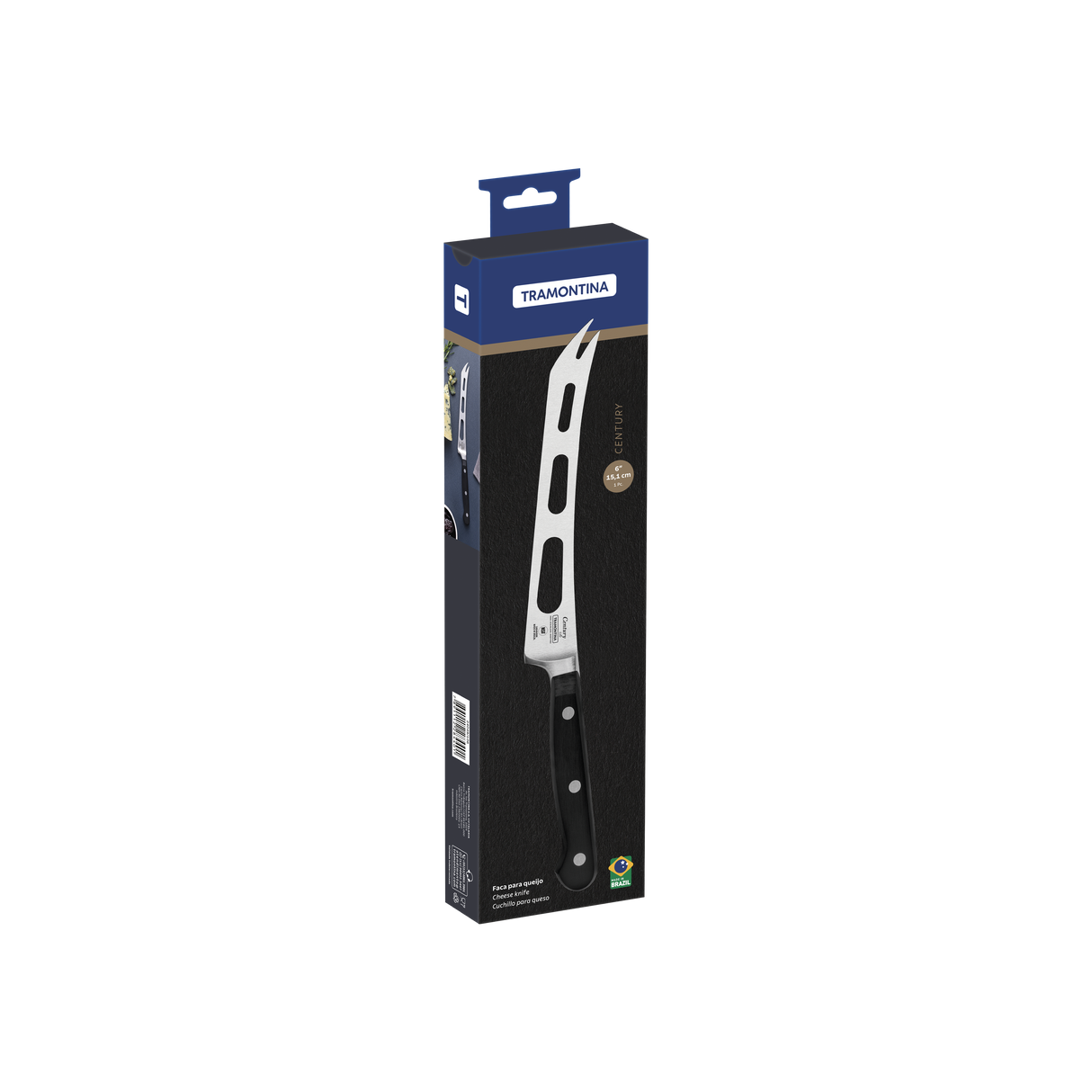 Tramontina Cuchillo para Queso Century en Acero Inoxidable NSF 15 cm