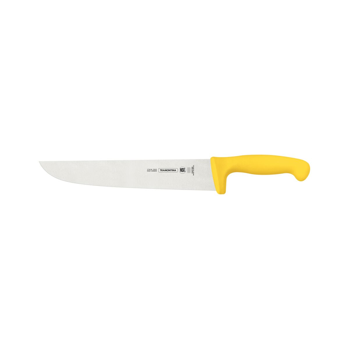CUCHILLO CARNICERO 26,5CM - PROFESSIONAL AMARILLO NSF
