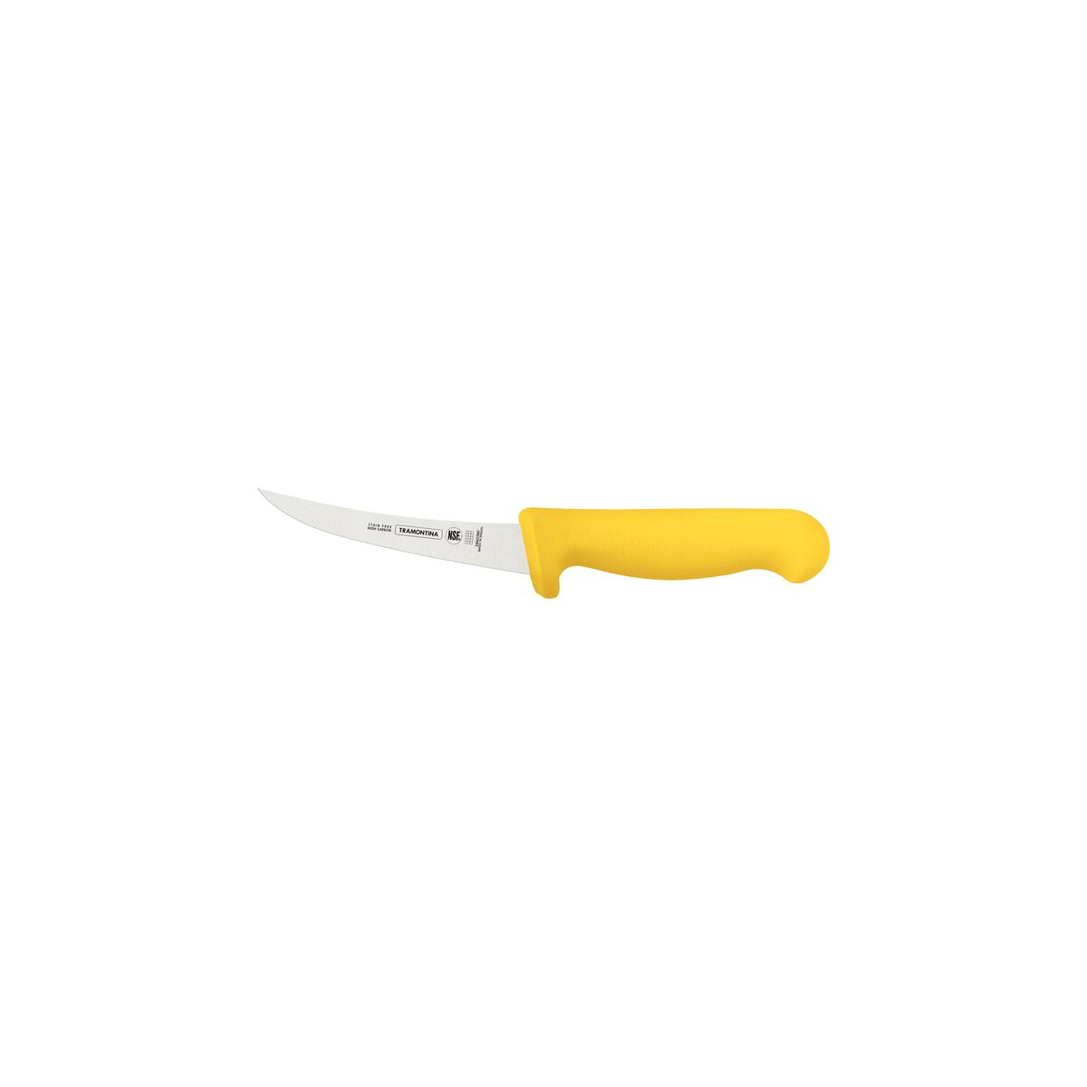 CUCHILLO PARA DESHUESAR CURVO 13 CM - PROFESSIONAL AMARILLO NSF