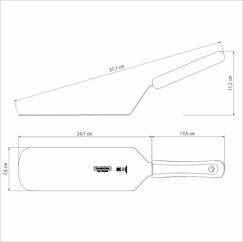 Espátula para Frituras Profesional 23 cm