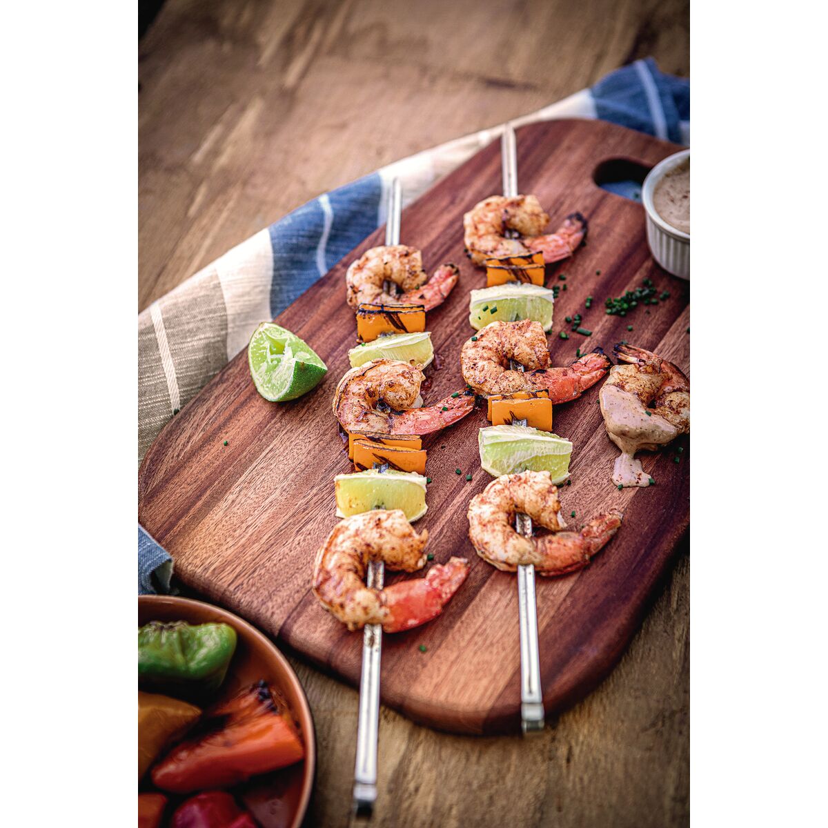 JUEGO DE BROCHETAS (30CM) 6PZAS.