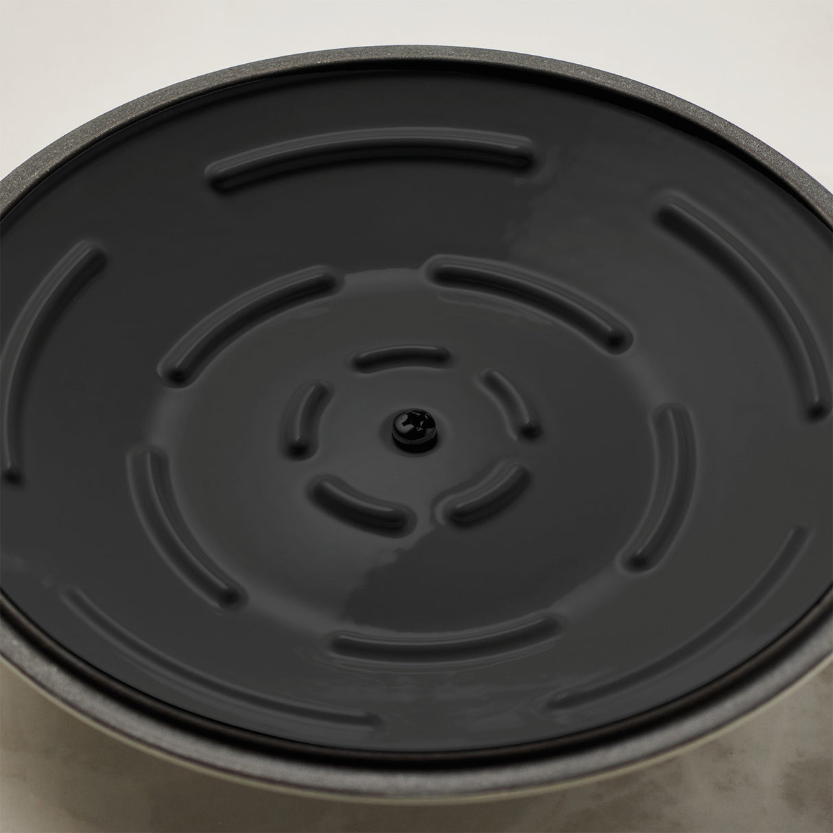 Tramontina Juego de Ollas de Hierro Fundido Esmaltado Apilables Latte 3 piezas