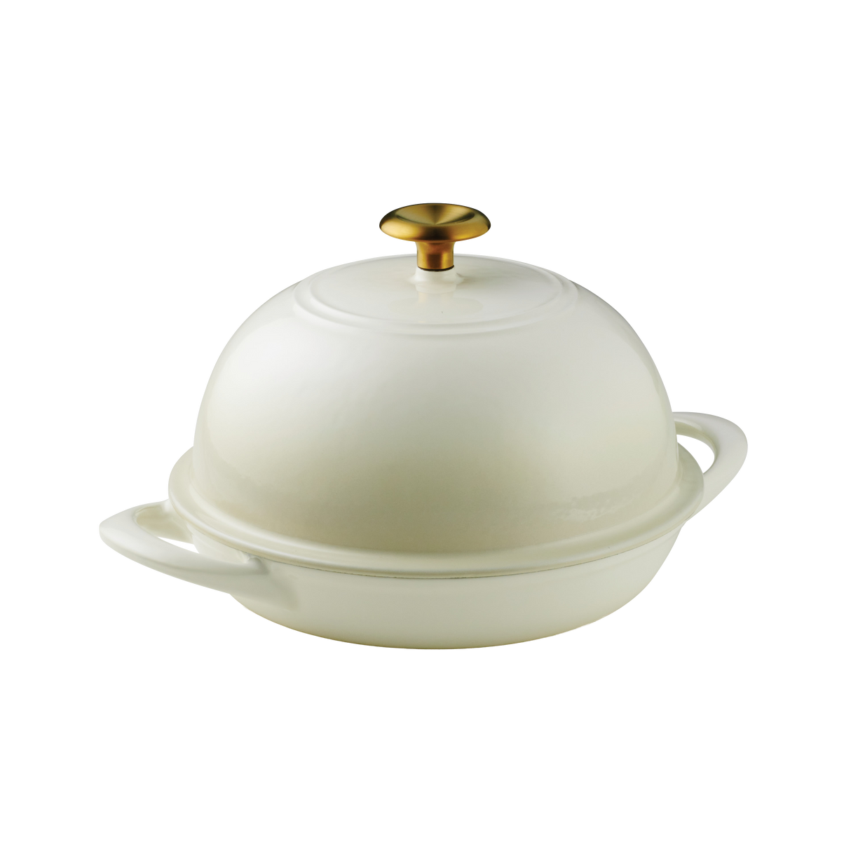 Tramontina Cazuela Horno para Pan de Hierro Fundido Esmaltado Latte 24 cm