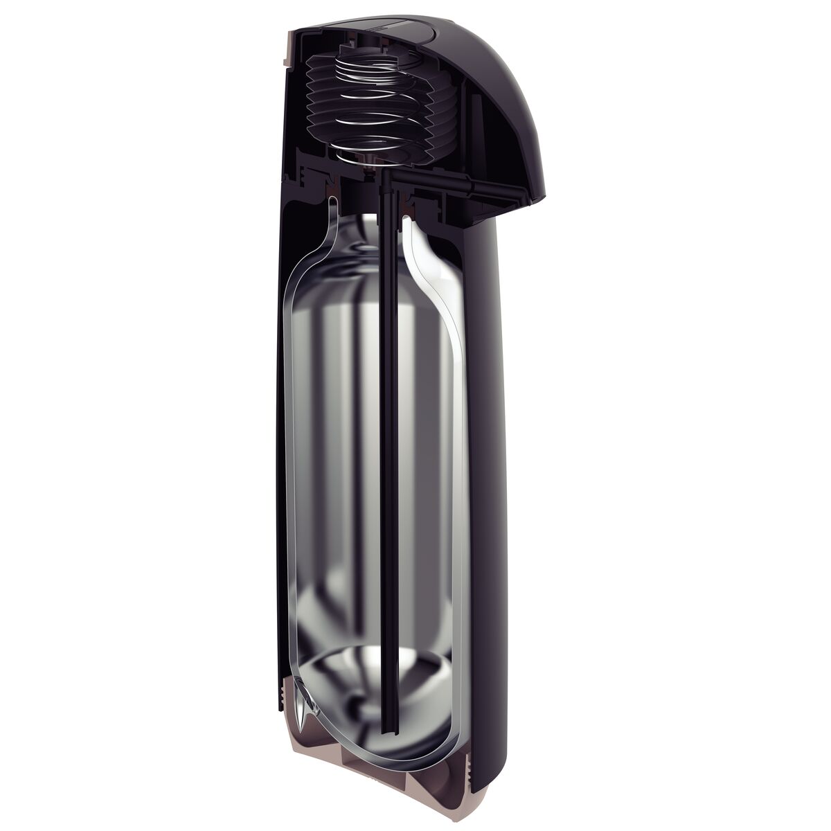 TERMO CON SIFÓN 1.8L. - NEGRO