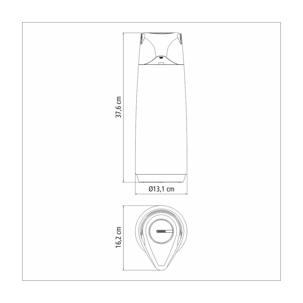 TERMO CON SIFÓN 1.8L. - ROJO