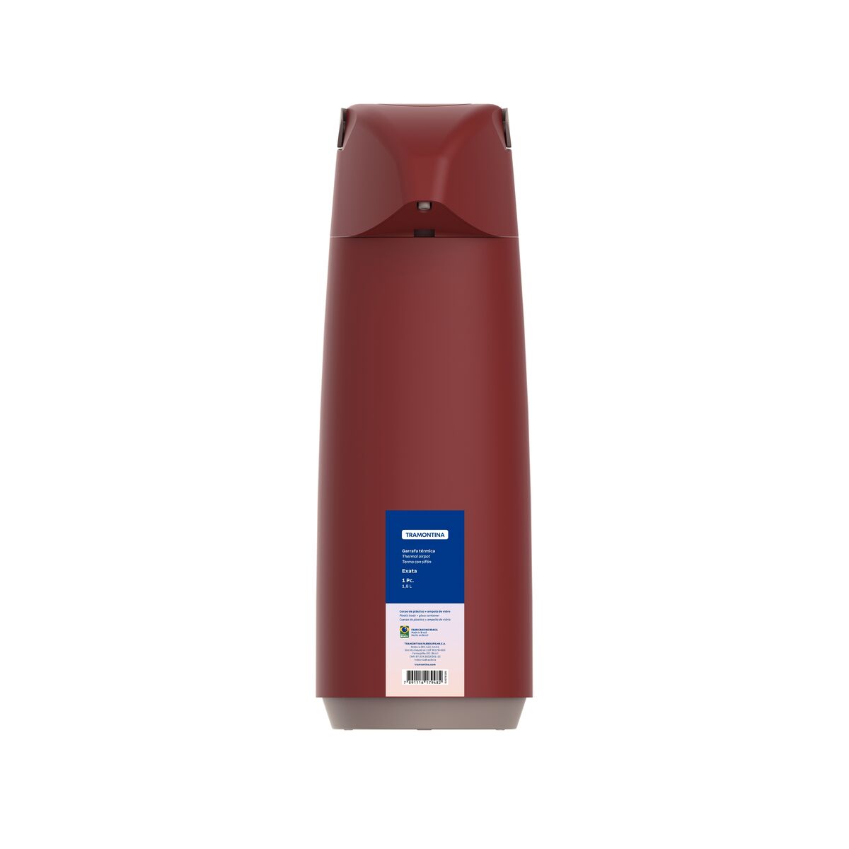 TERMO CON SIFÓN 1.8L. - ROJO