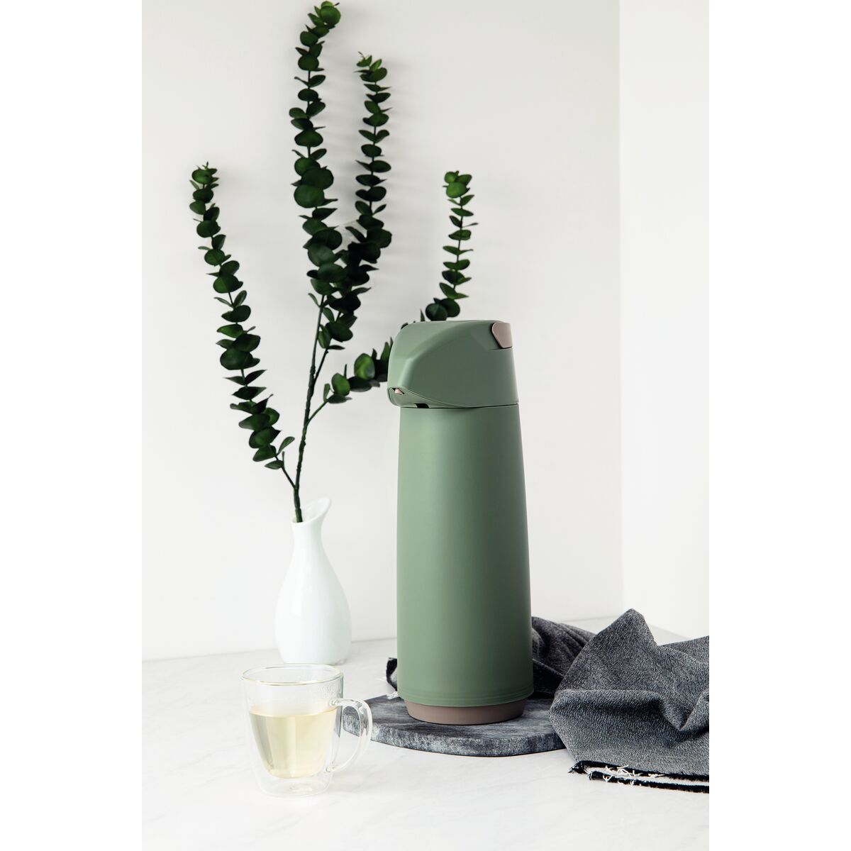 Tramontina Termo con Sifón Exata Verde 1,8L