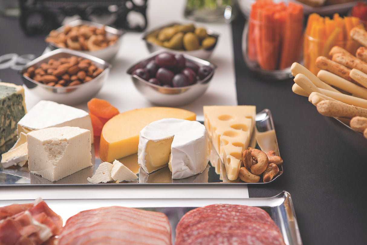 Tramontina Bandeja Rectangular de Acero Inoxidable Quadrata 38x17 cm