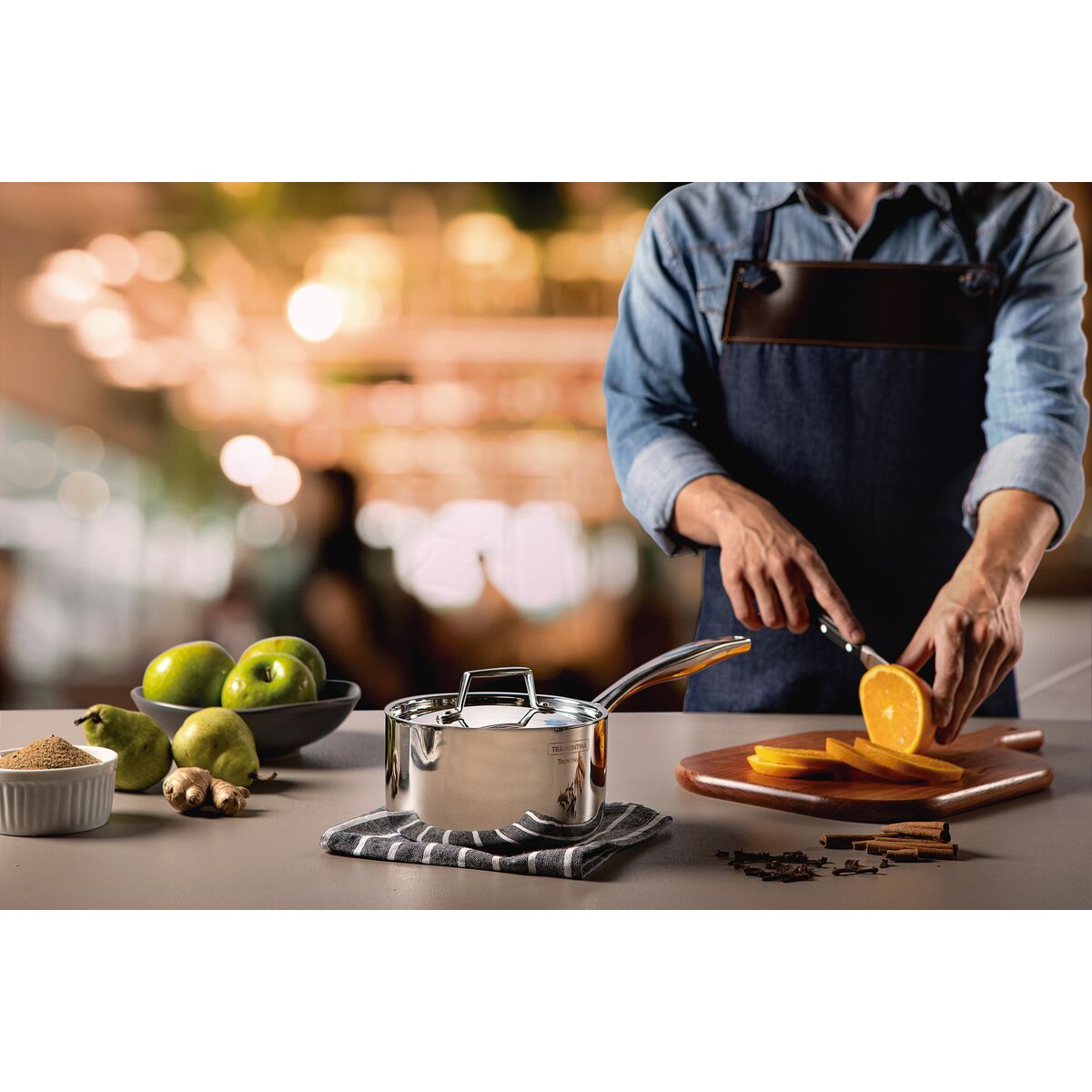 CAZO 20CM - 3.10L. - TRI-PLY GRANO