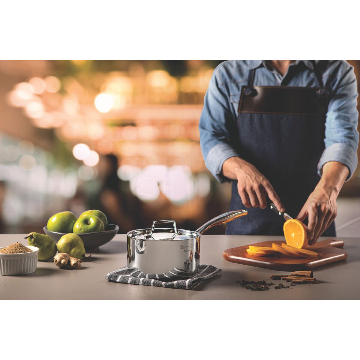 CAZO 20CM - 3.10L. - TRI-PLY GRANO