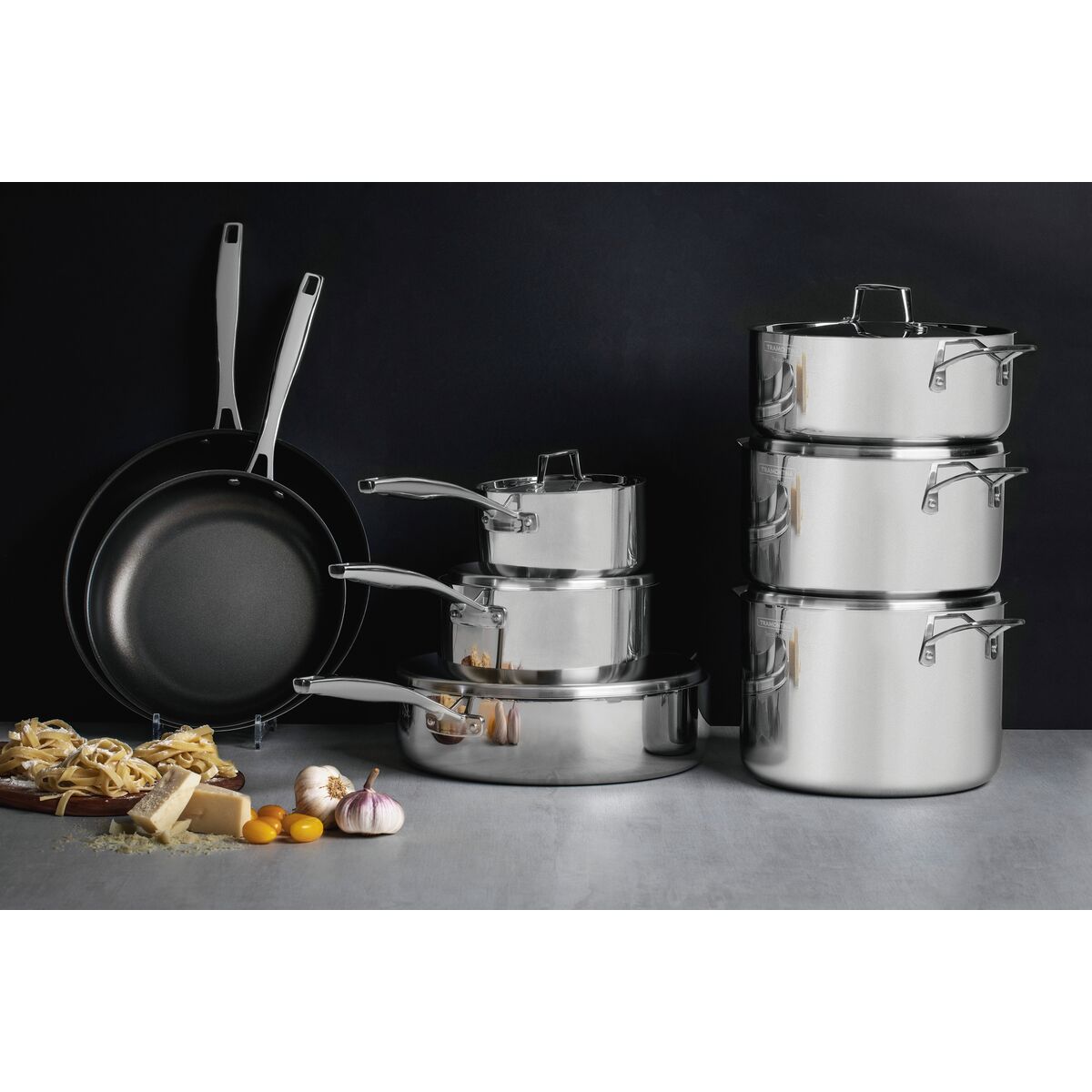 Cacerola Honda Tri-Ply Grano 24 cm - 5,8L