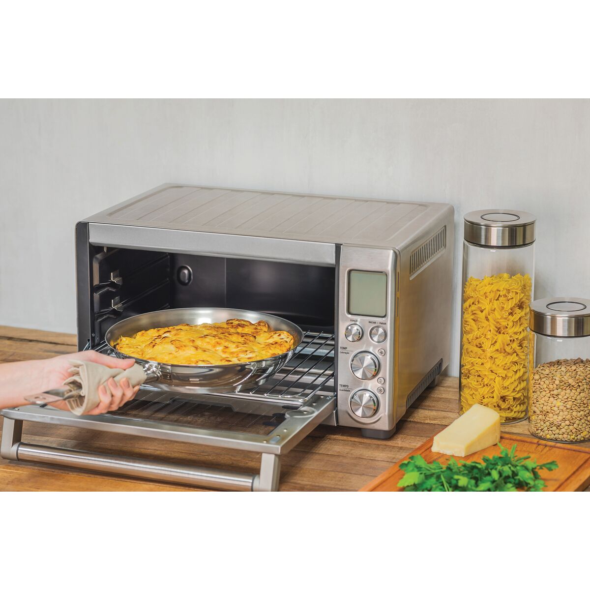 Sartén Professional de Acero Inoxidable con Fondo Triple con mango 30 cm 2,9L