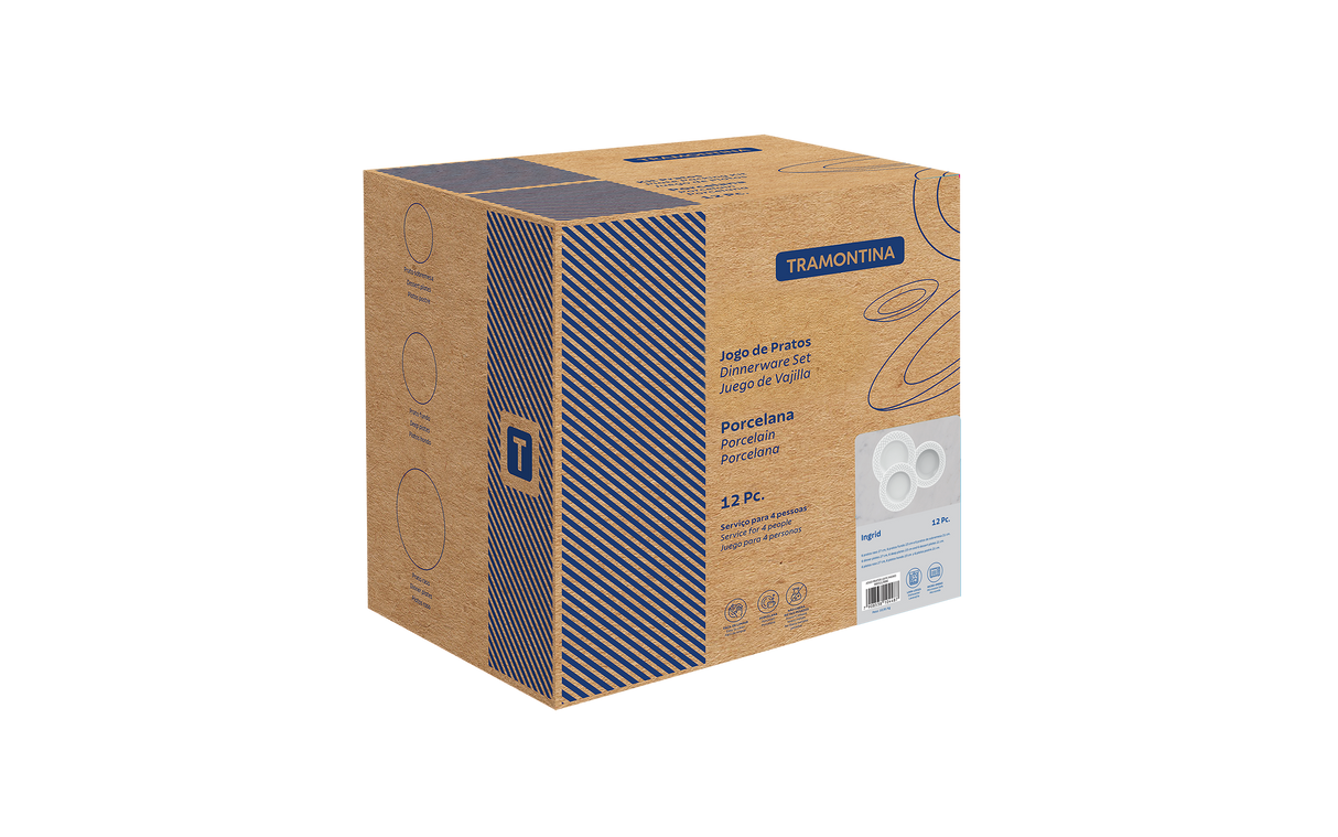 Juego de Vajilla Ingrid 12 piezas