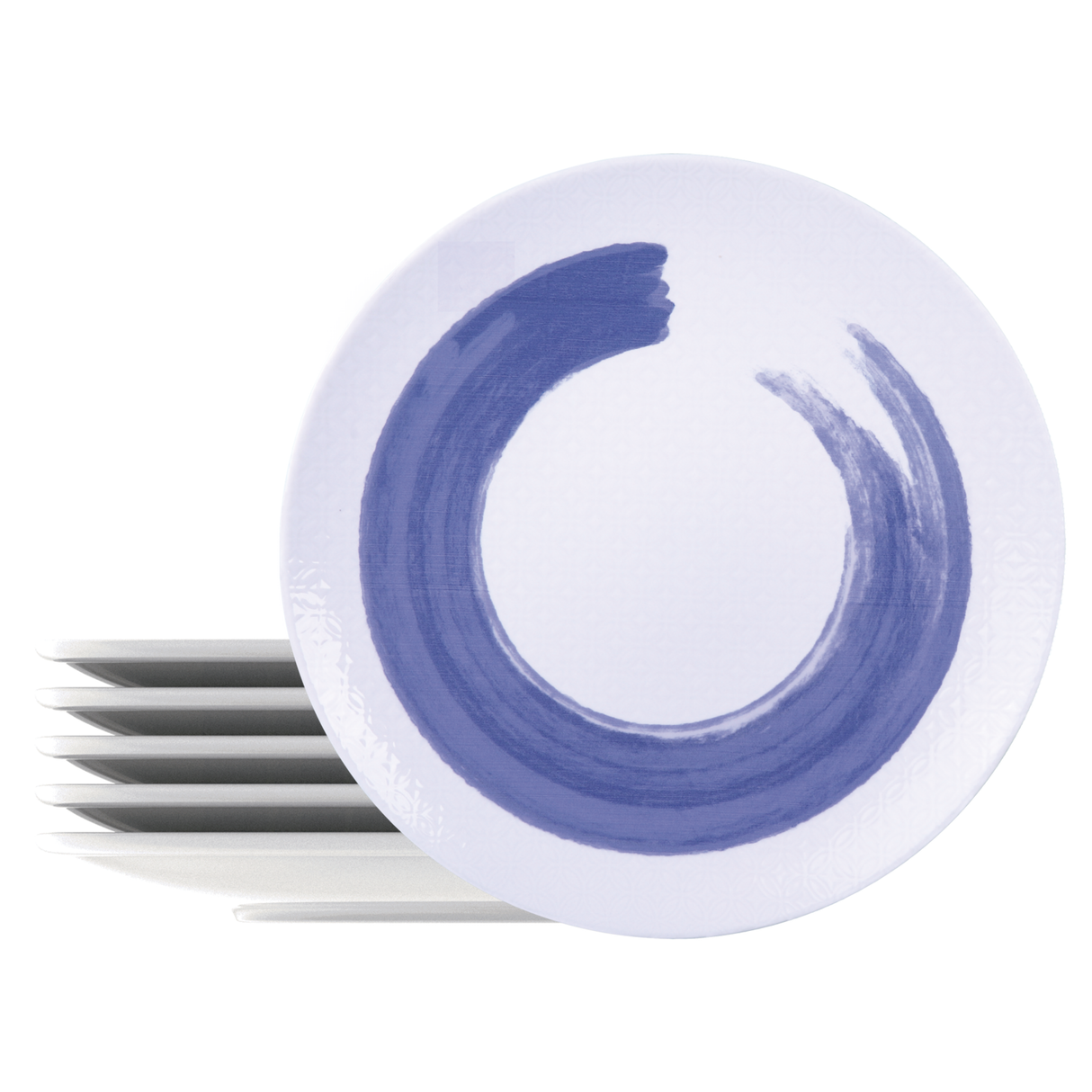 Tramontina Juego de Platos Llanos porcelana Soho 28 cm 6 piezas