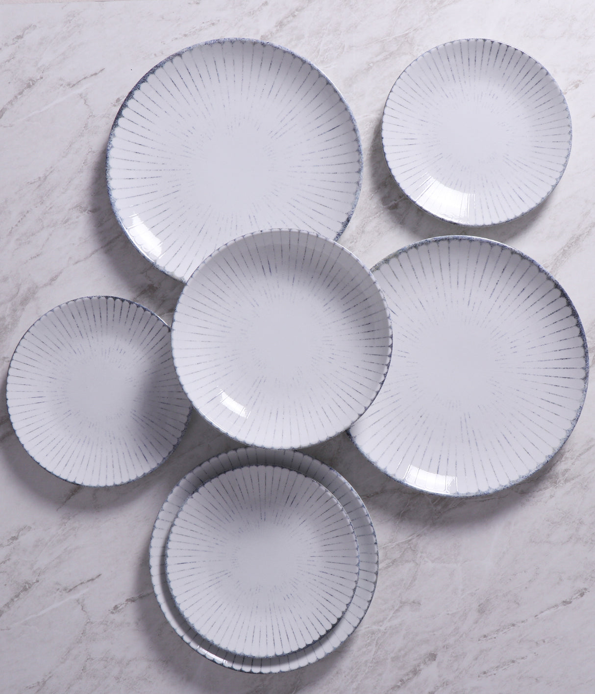 Tramontina Plato Llano en Porcelana Sancho MaxForce 27 cm 12 unidades
