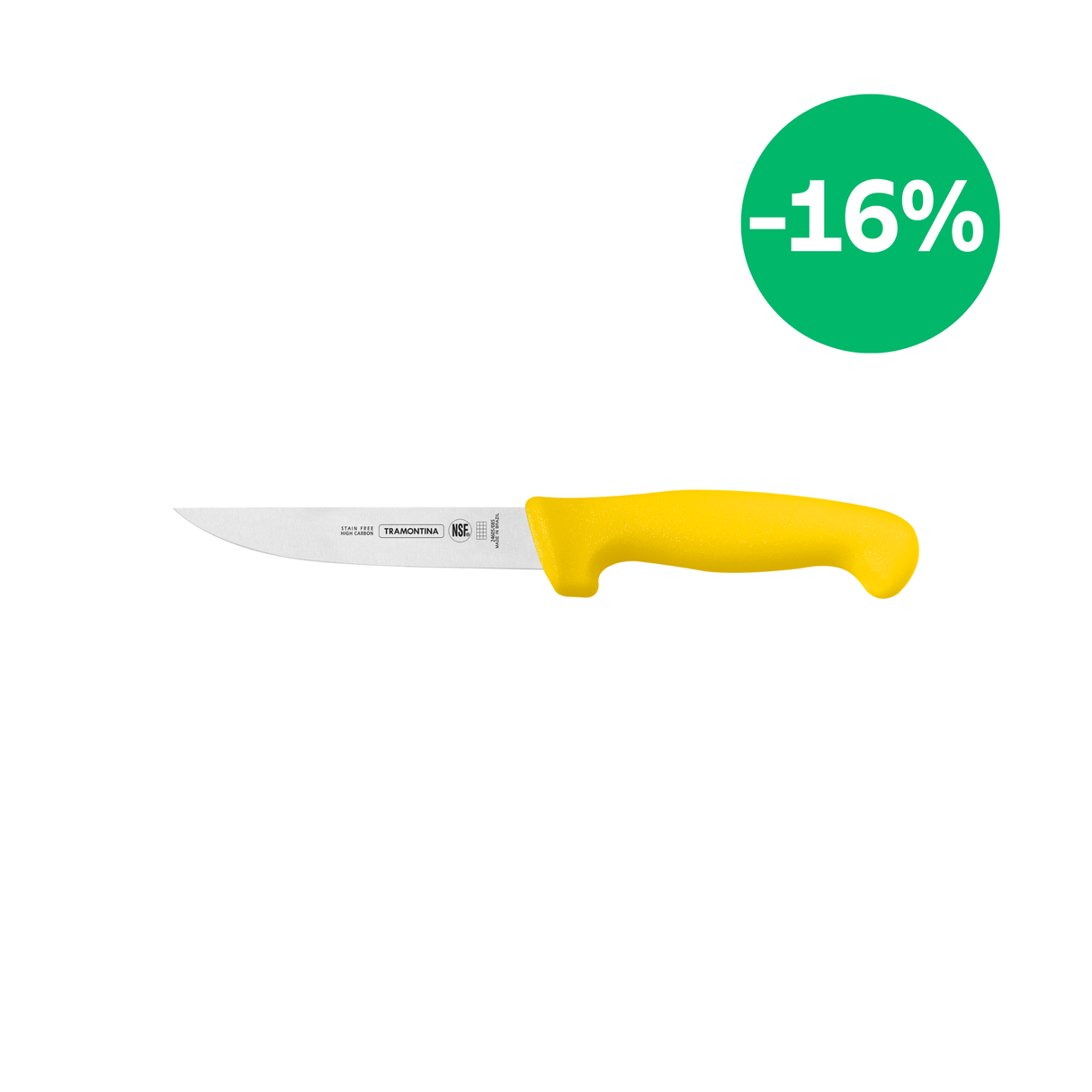 Cuchillo para Deshuesar Professional Amarillo NSF 13 cm