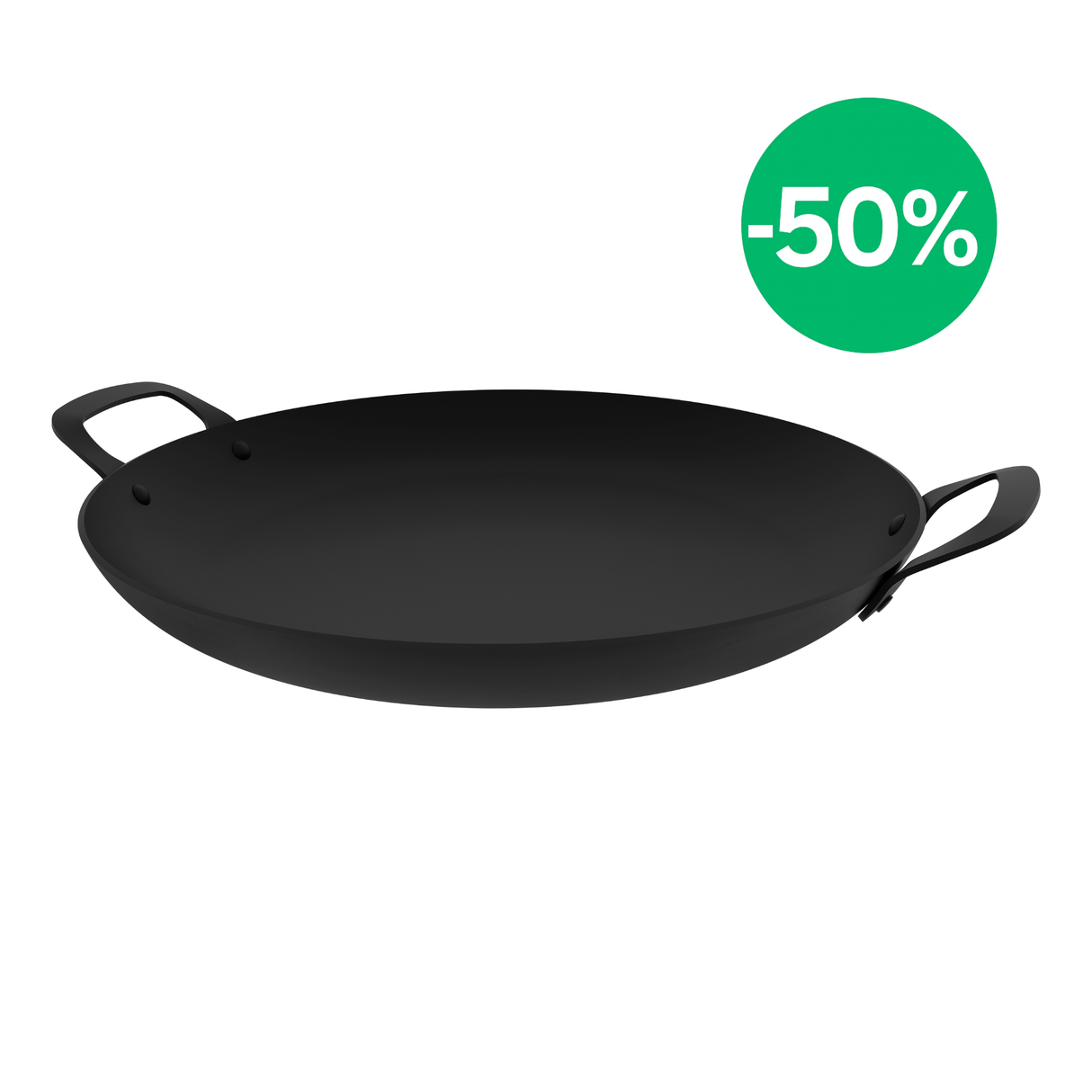 DISCO EN ACERO CARBONO NITROCARBONETADO 40CM - BLACK COLLECTION