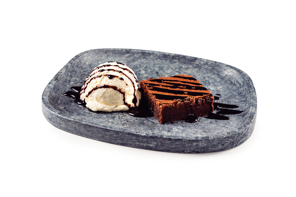 PLATO DE PIEDRA 24X20CM - CONCRETA