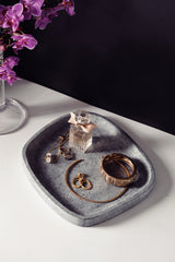 PLATO DE PIEDRA 24X20CM - CONCRETA