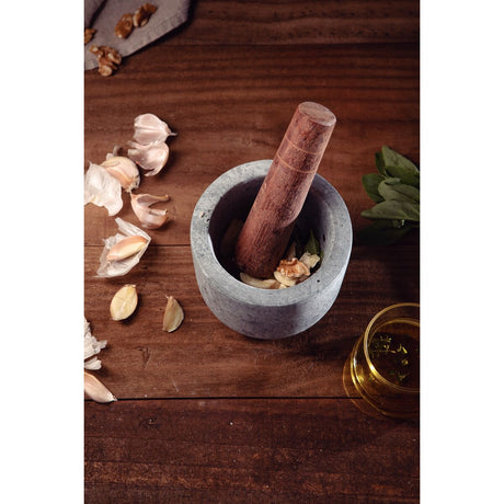 Mortero de Piedra Concreta 12 cm