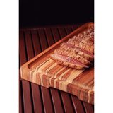 TABLA DE TECA PARA PRESENTACION Y CORTE  40 X 30 X 3CM - CHURRASCO PREMIUM