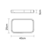 FUENTE DE MADERA DE TECA  40X25X5CM - CHURRASCO ESSENCIAL
