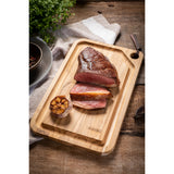 TABLA DE TECA PARA PRESENTACION Y CORTE 40 X 24 X 1,8CM - CHURRASCO ESSENCIAL