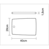 TABLA PARA CORTAR Y SERVIR 40 X 27 X 1,8CM - KITCHEN FSC