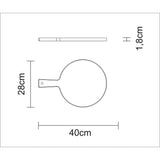 TABLA PARA PIZZA 40 X 30 X 1,8CM - KITCHEN FSC