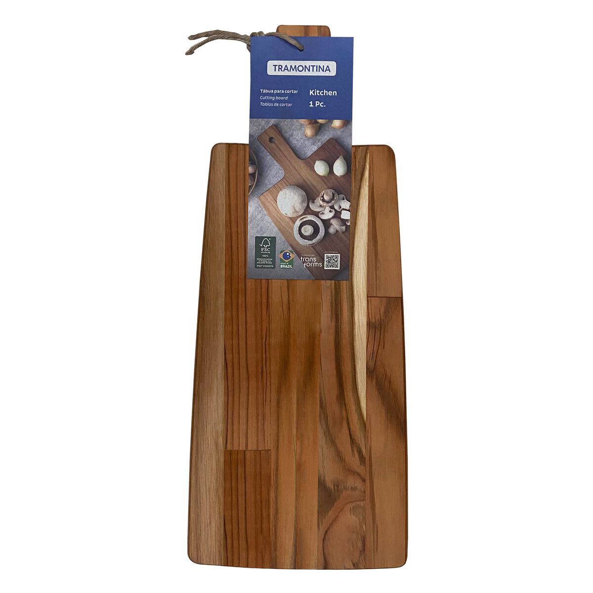 TABLA PARA CORTAR Y SERVIR 48 X 19 X 1,5CM - KITCHEN FSC